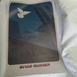 Blade Runner poster made of durable canvas, 18 X 12 inches